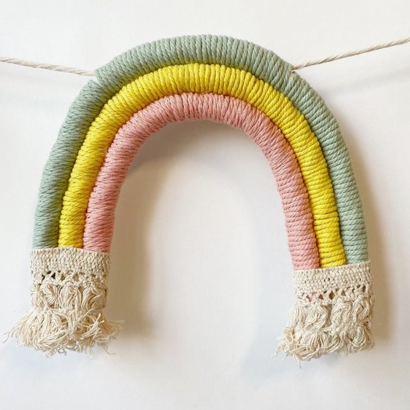 Rainbow Garland, Rainbow Garland Nursery, Bunny Garland Easter Decorations - Picture 5 of 9